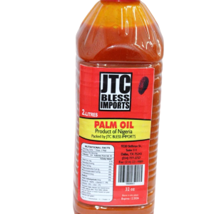 Jtc Blessed Imports Palm Oil 2 Litres