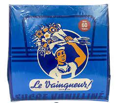 Le Vainqueur Sucre Vanille (Vanilled Sugar) 100 Sachets