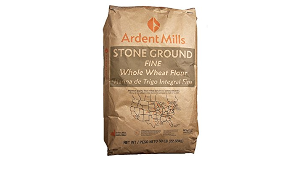 Ardent Mills Stone Ground Fine Whole Wheat Flour 50lbs (22.68kg)