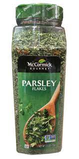 McCormick Gourmet Parsley Leaves Flakes 2.5 Oz, 70g