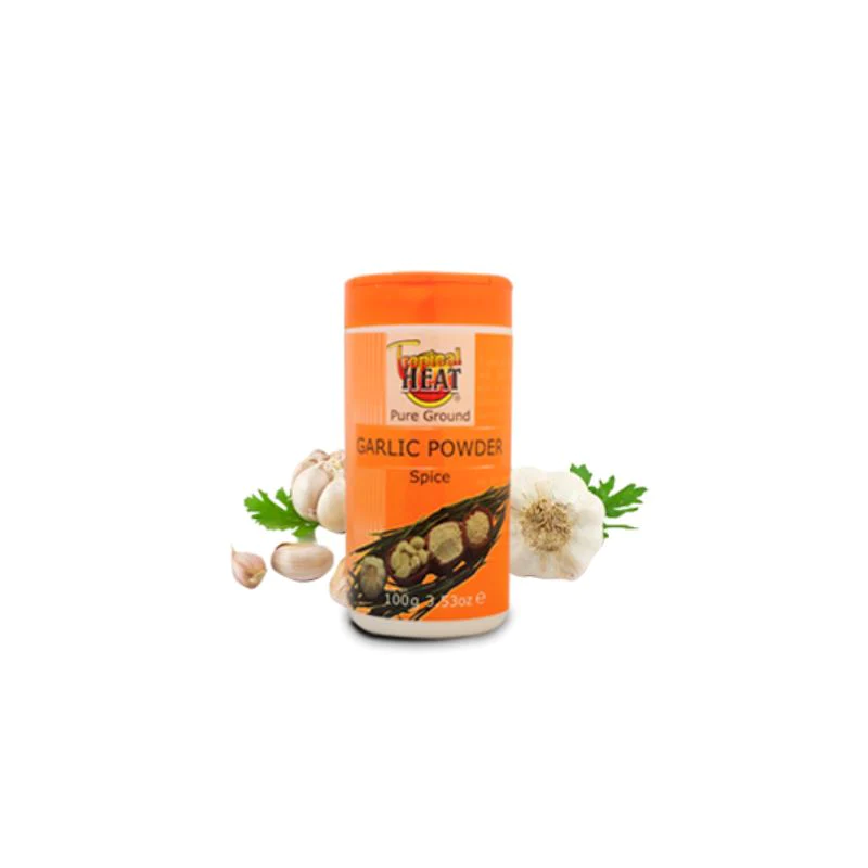 Tropical Heat Pure Ground Garlic Powder Spice 100g