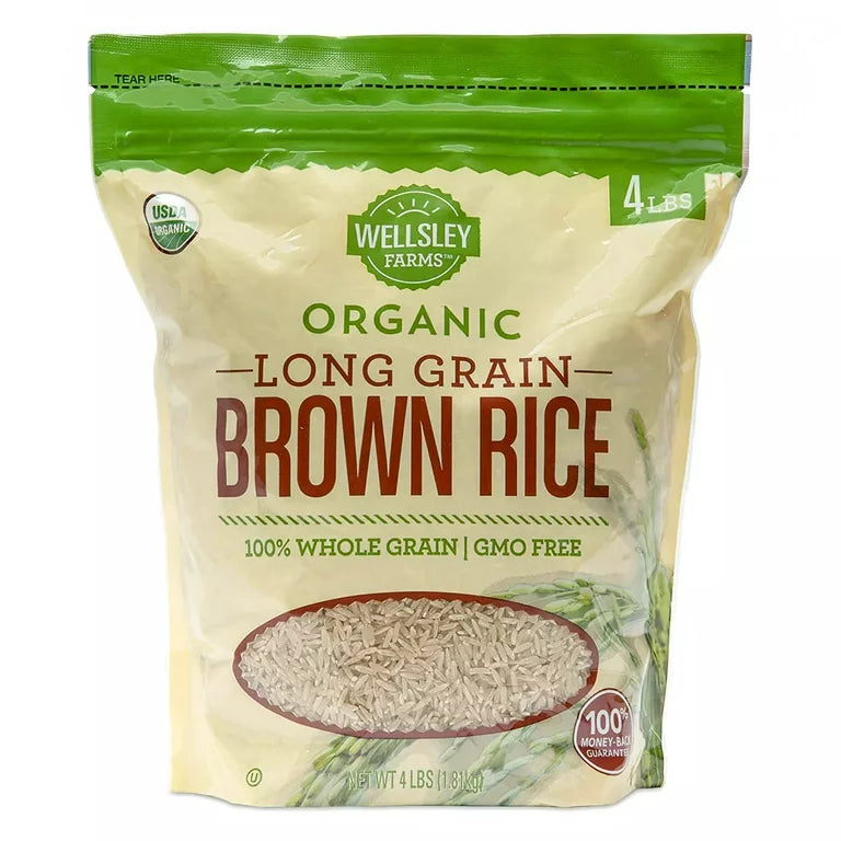 Organic Brown Rice (4lbs)