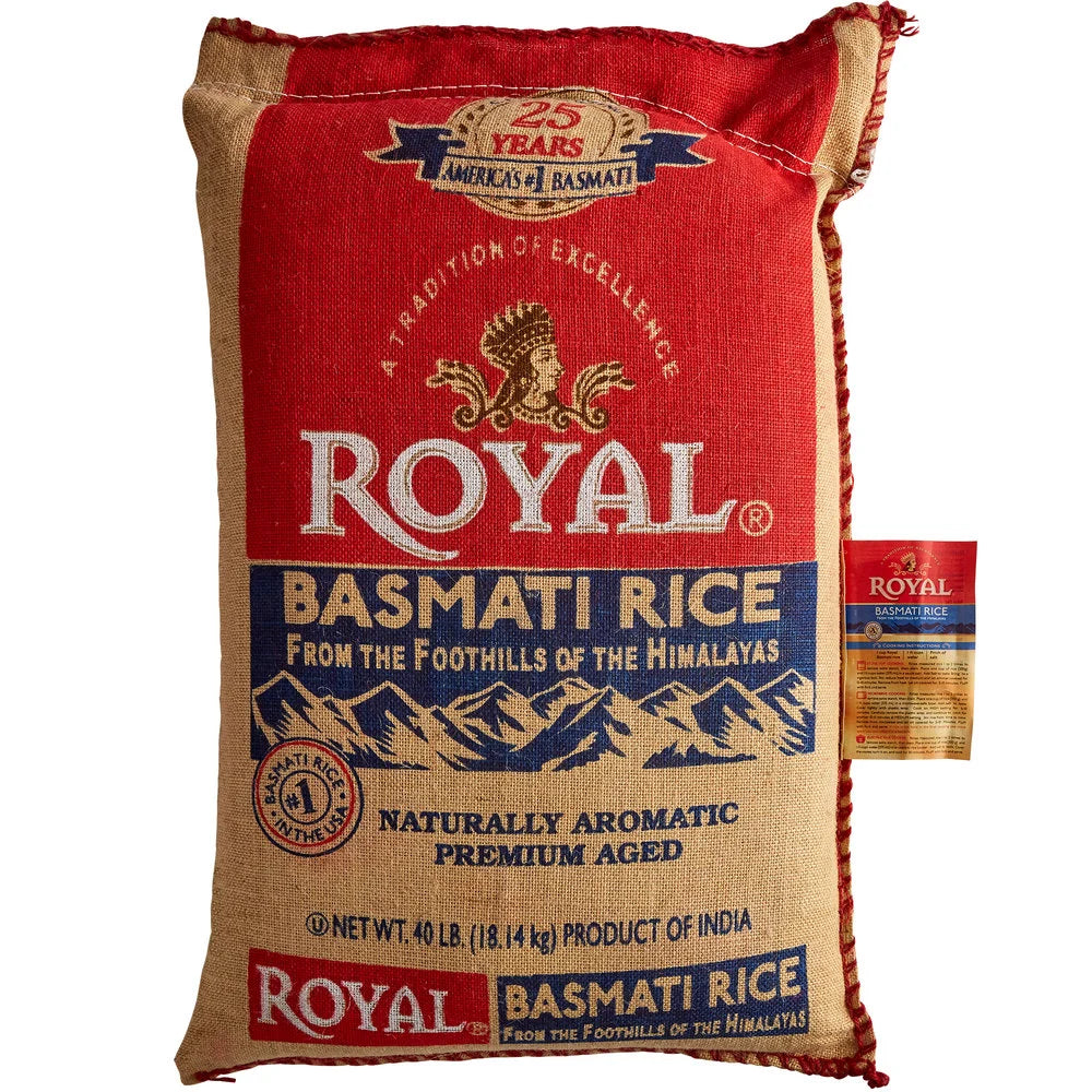 Royal Basmati Rice (40lbs)