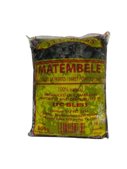 JTC Bless MATEMBELLE Sweet Potatoes Leaves (800g)