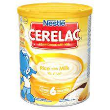 Nestle Cerelac Rice With Milk (400g)