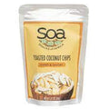 SOA Snacks Of Africa Toasted Coconut Chips Sweet & Savory 1.79 Oz, 50g