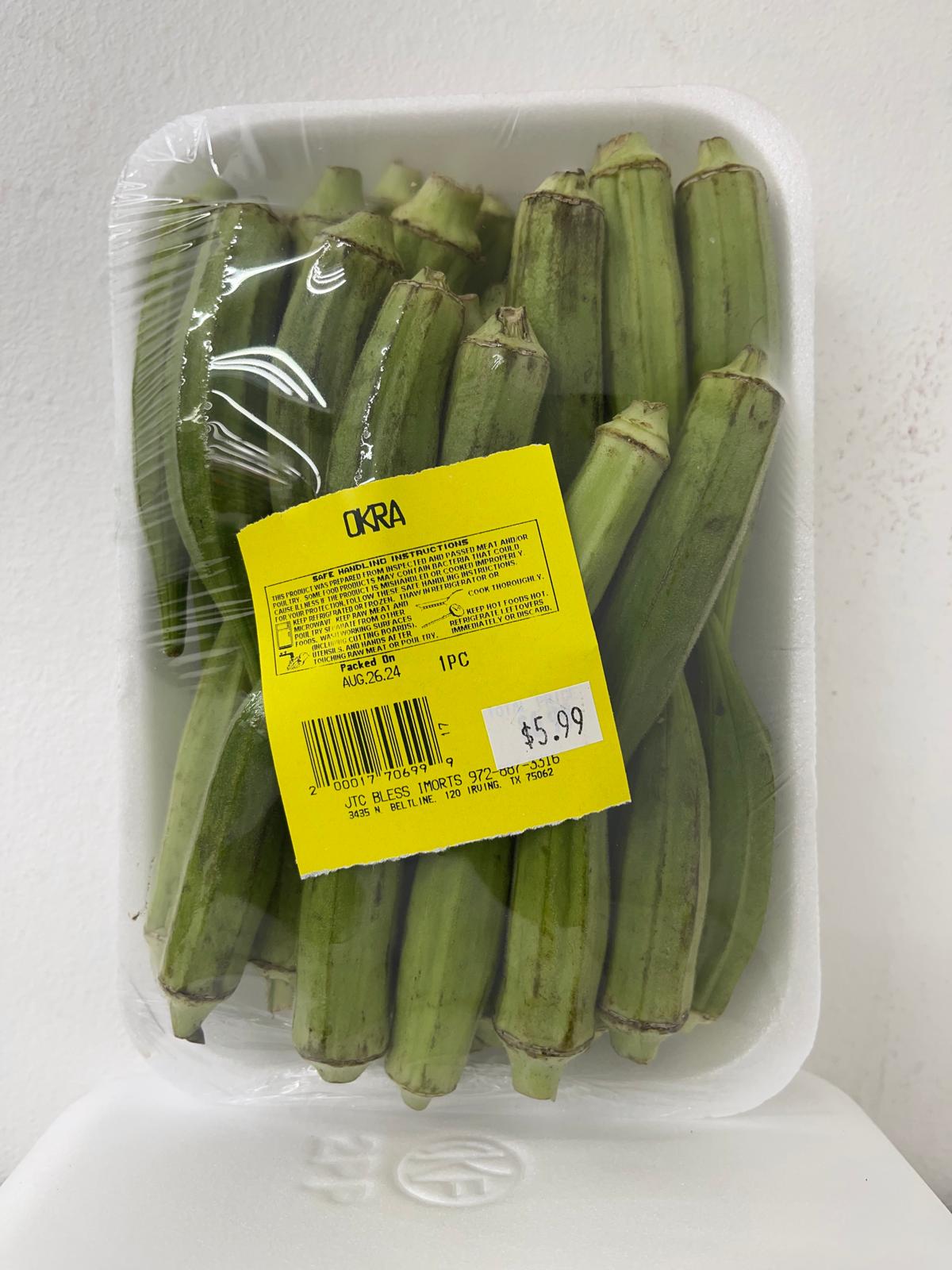 JTC Bless Fresh Okra