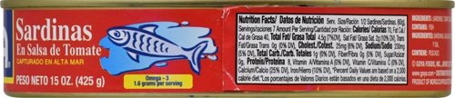 Goya Sardines in Hot Tomato Sauce 0.15 OZ (425g)