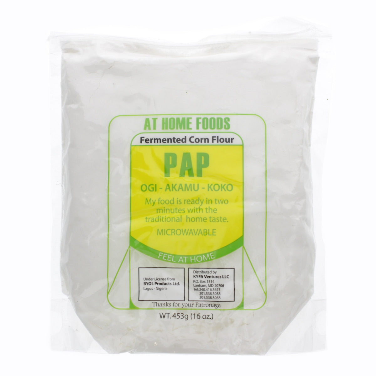 At Home Foods Fermented Corn Flour  435g, 16 Oz