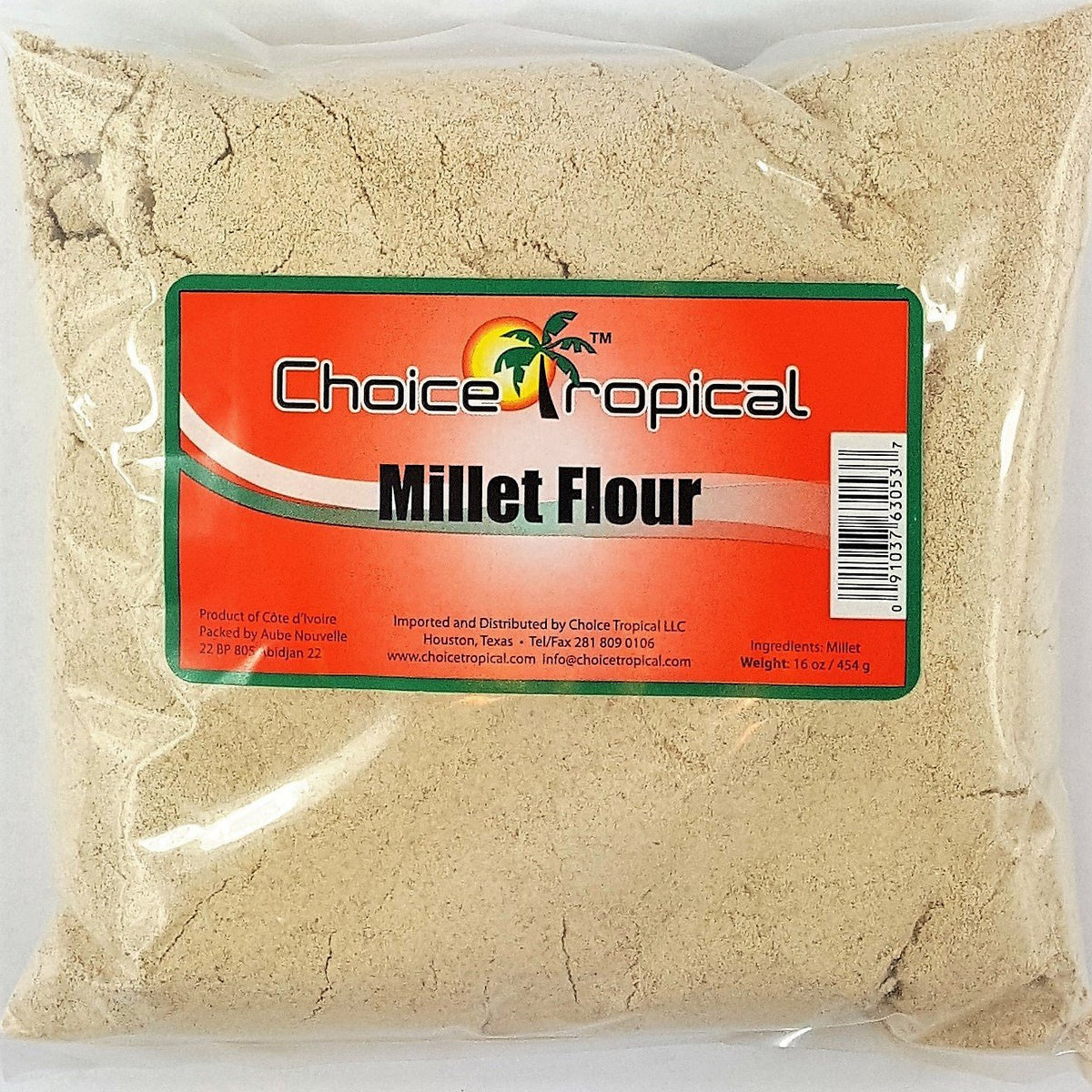 Choice Tropical Millet Flour 16 oz