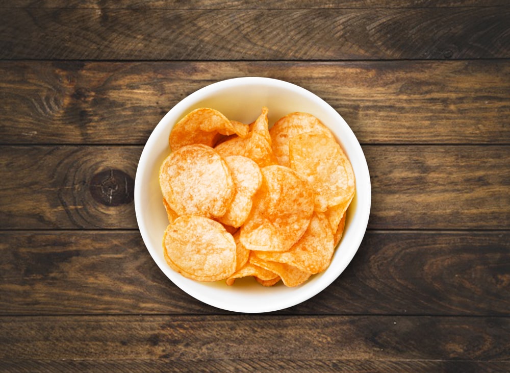Real Cassava Chips Spicy 7 Oz, 200g