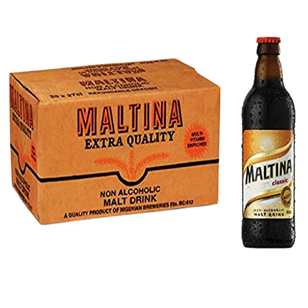 Maltina Classic Carton (24 Bottles)