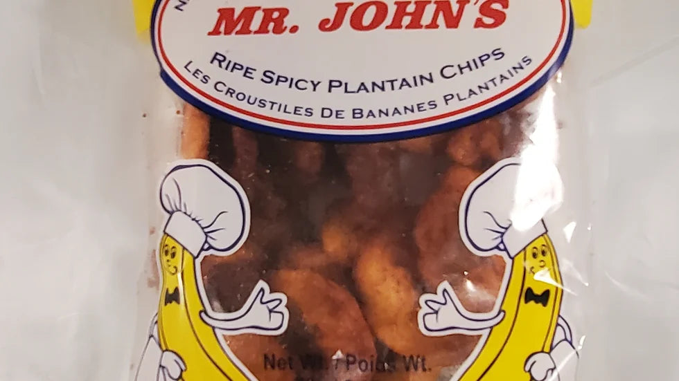 Mr John's Ripe Spicy Plantain Chips