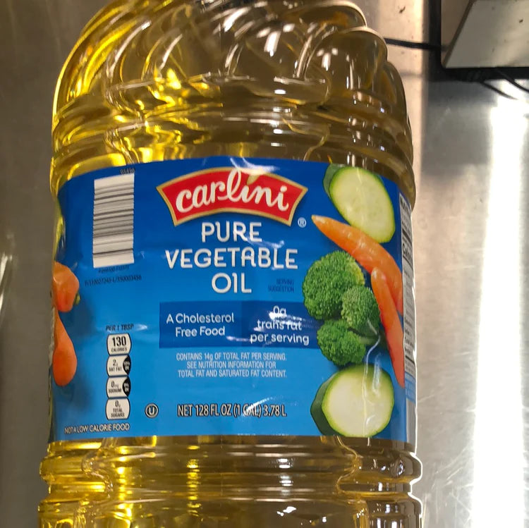 Carlini Pure Vegetable Oil (128 Fl Oz)