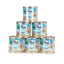 Peak Milk Evaporated Milk In Cans 5.4 Fl Oz, 170g - Box Of 48 Cans