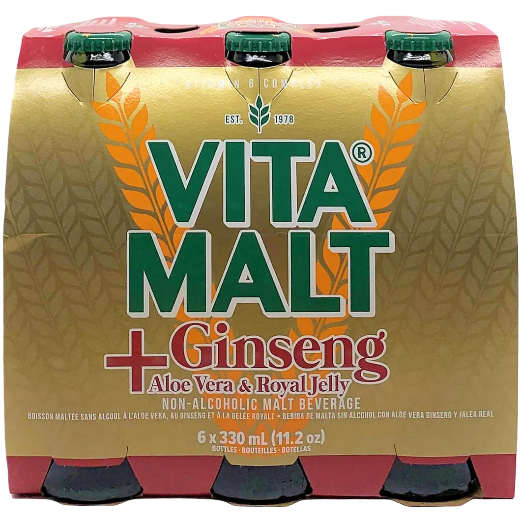 Vita Malt Ginseng + Aloe Vera & Royal (6 Pck )