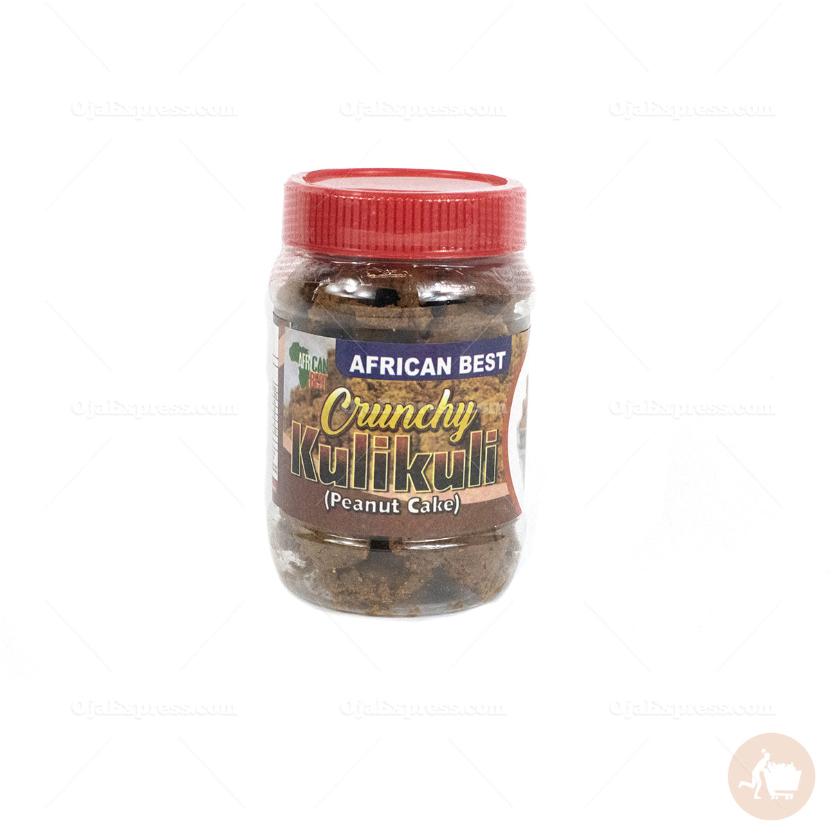 African Best Crunchy Kuli Kuli ( Peanut Cake ) 12 Oz