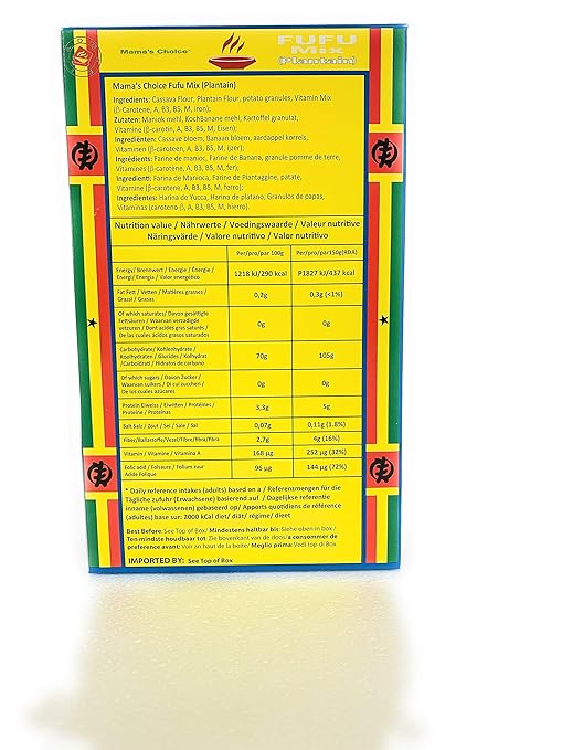 Mama's Choice Fufu Mix Plantain (24 Oz)
