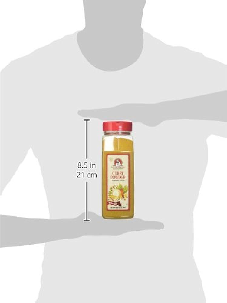 Chef's Quality Curry Powder 16 Oz, 1Lb, 454g