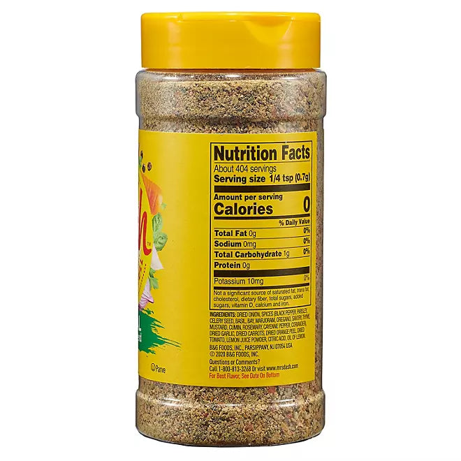 Mrs Dash Original Blend Salt-free 10 Oz, 283g