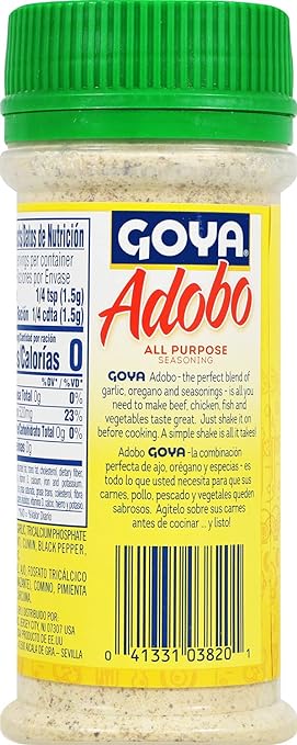 Goya Adobo All Purpose Seasoning With Cumin 8 Oz, 226g