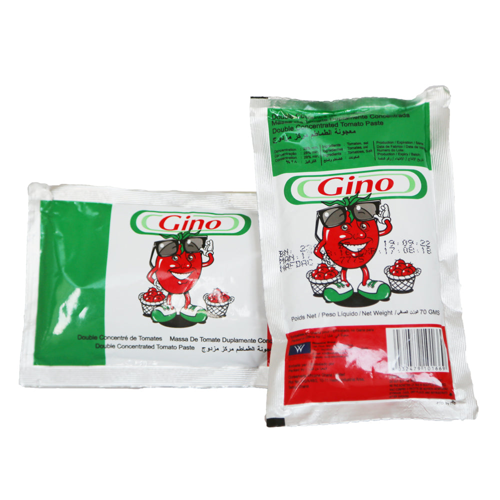 Gino Tomato Paste  Sachet (70g)
