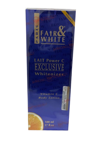 Fair & White Lait Power C (Blue)  Exclusive Whitenizer (500 ml)
