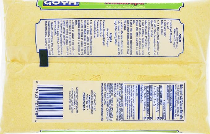 Goya Yellow Corn Meal 5lbs ( 2.27 Kg)