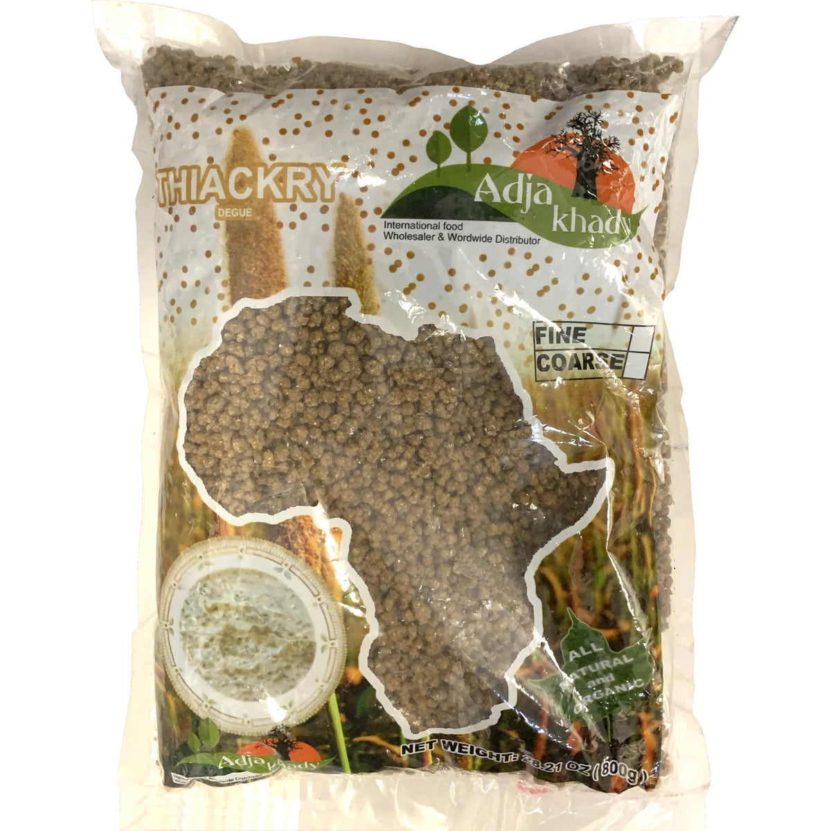 Adja Khady Thiackry Degue Fine Coarse 400g (14.110 Oz)