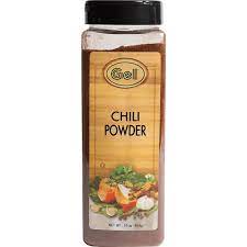 GEL Chili Powder Bottle 16 Oz, 454g