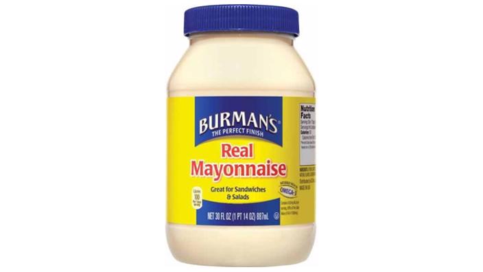 Burman's Real Mayonnaise 887ml