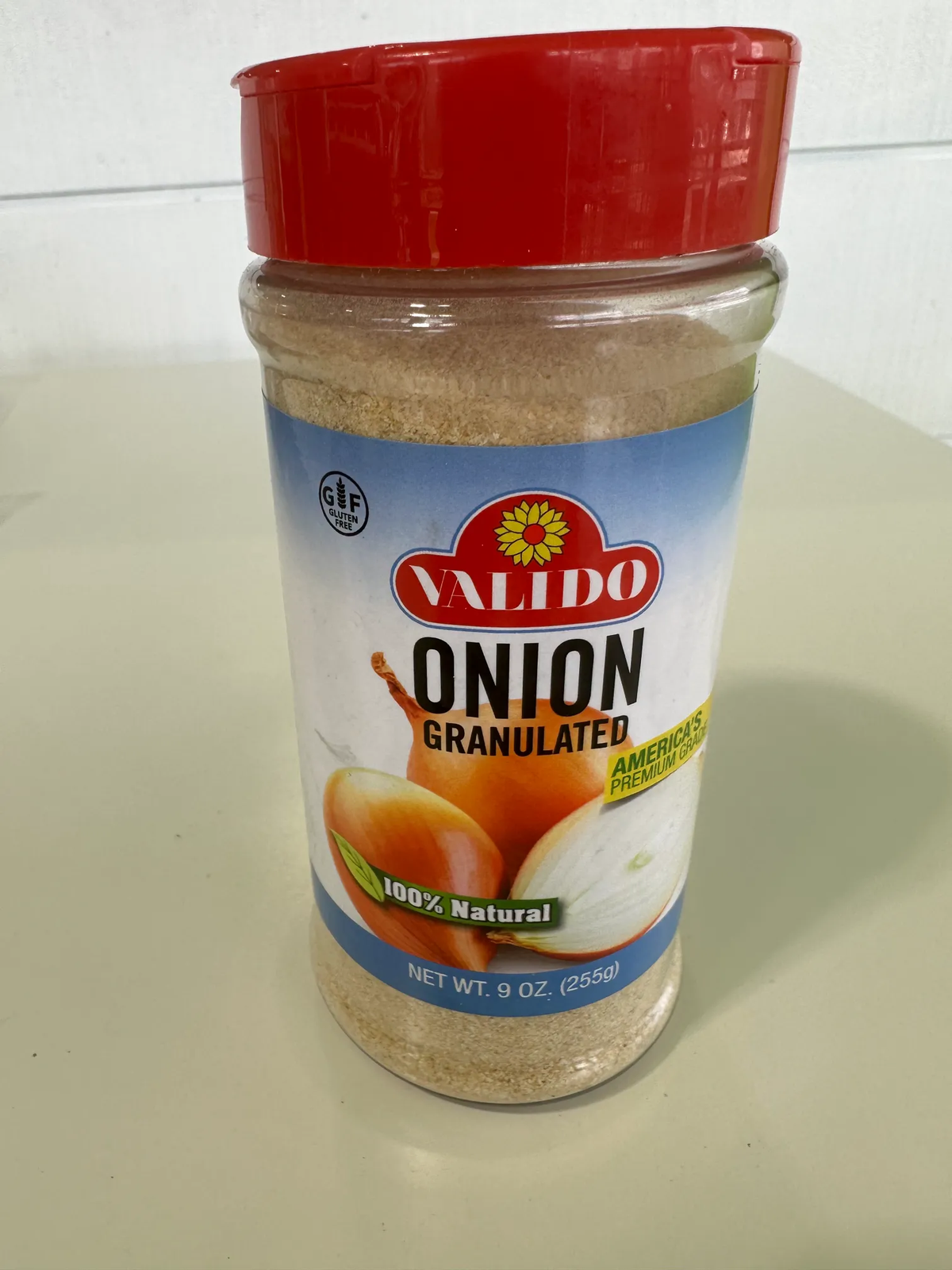 Valido Onion Granulated 9 Oz, 255g