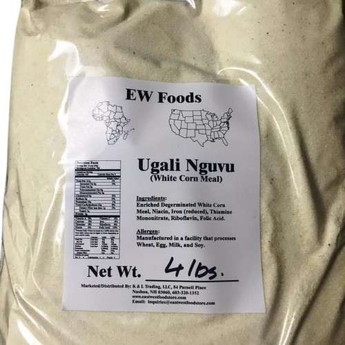 EW Foods Ugali Nguvu (White Corn Meal) - 50 Lbs Bag