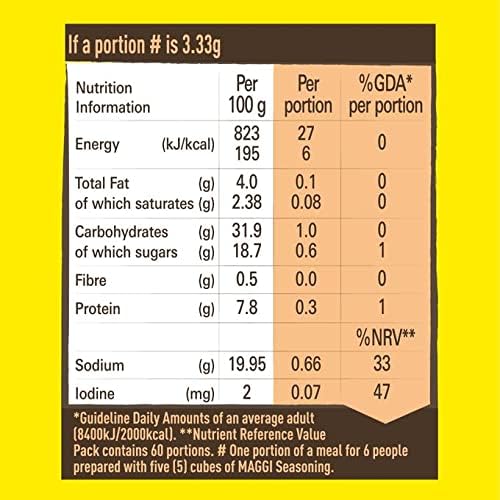 Maggi Naija Pot Seasoning 50 Cubes