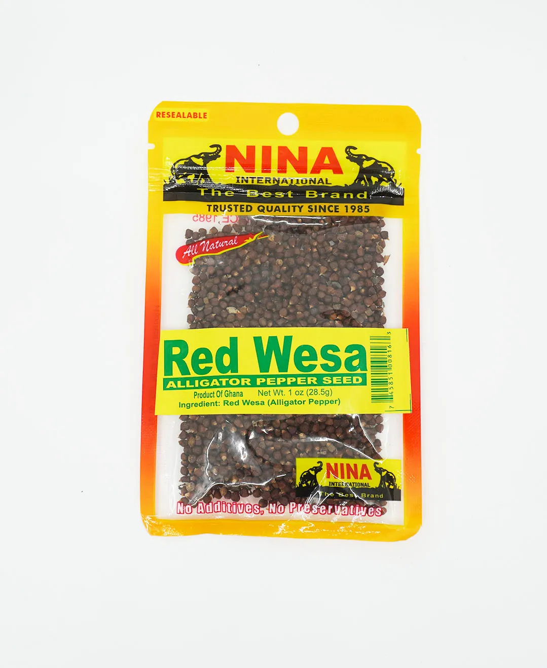 Nina Intl Red Wesa Alligator Pepper Seed 1Oz, 5g