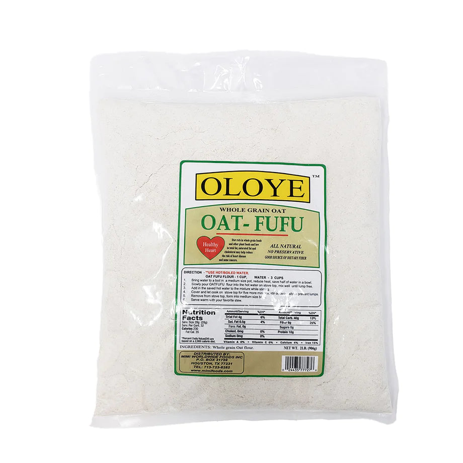 Oloye Whole Grain Oat Fufu