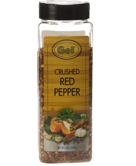 Gel Crushed Red Pepper 9 Oz, 255g