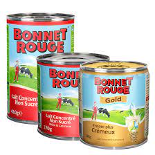 Bonnet Rouge Evaporated Milk 380ml, 410g