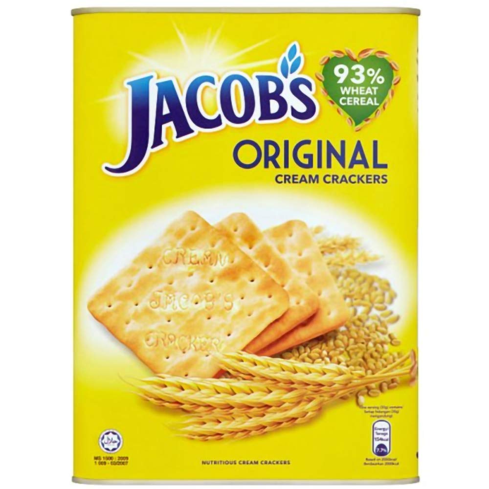Jacobs Original Cream Cracker Contain Wheat Cereal 700g (26 Oz)