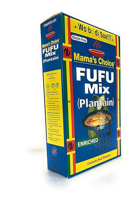 Mama's Choice Fufu Mix Plantain (24 Oz)