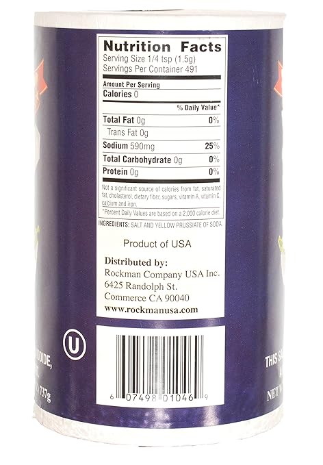 Rockman Salt 26oz (1lb 10 Oz)