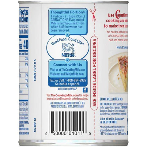 Carnation Evaporated Milk Vitamin D Added 12 fl Oz (354 ml)