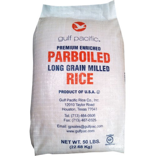Gulf Pacific Parboiled Long Gain (25lbs)