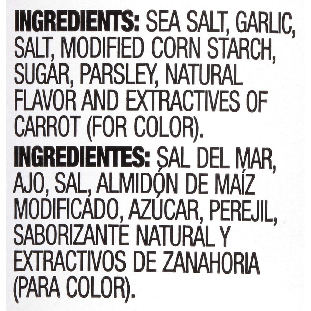 Lawrys Garlic Salt (Coarse Ground With Parsley)