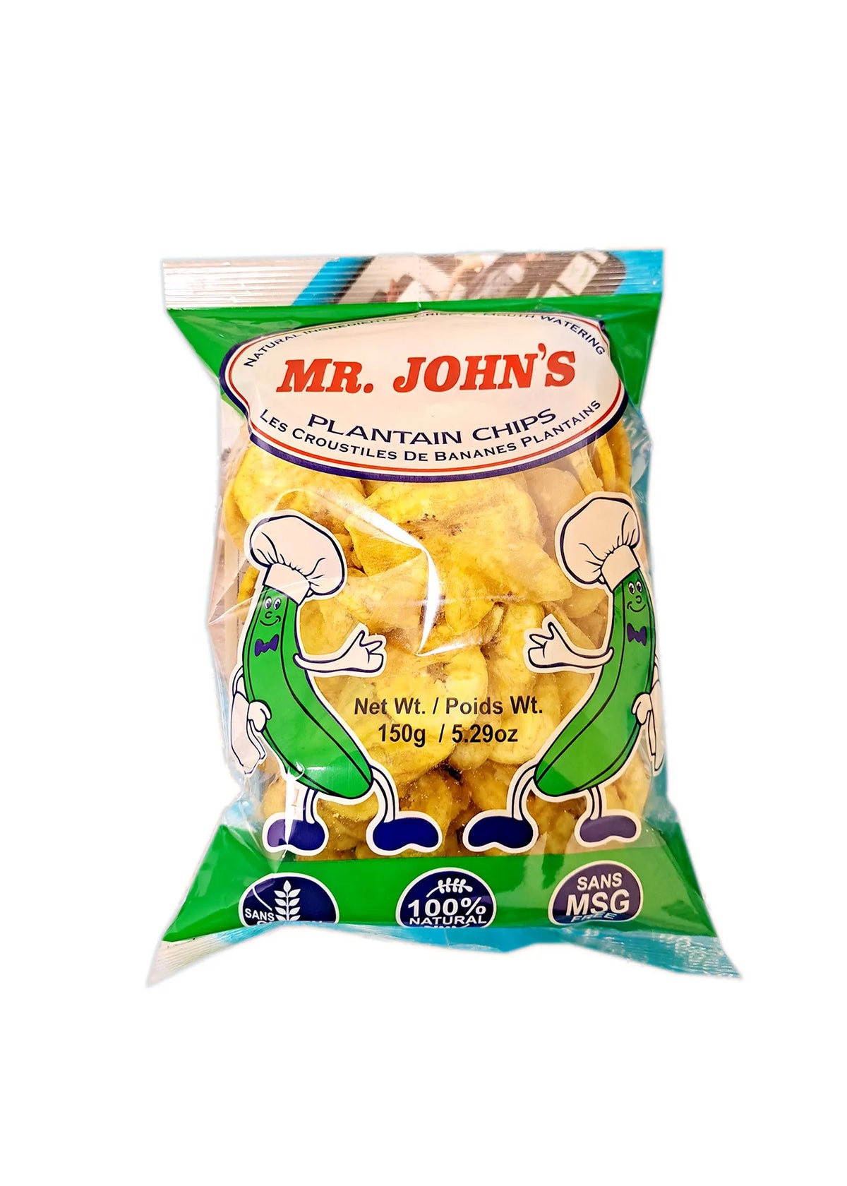 Mr John All Natural Ripe Plantain Chips 150g (5.29oz)