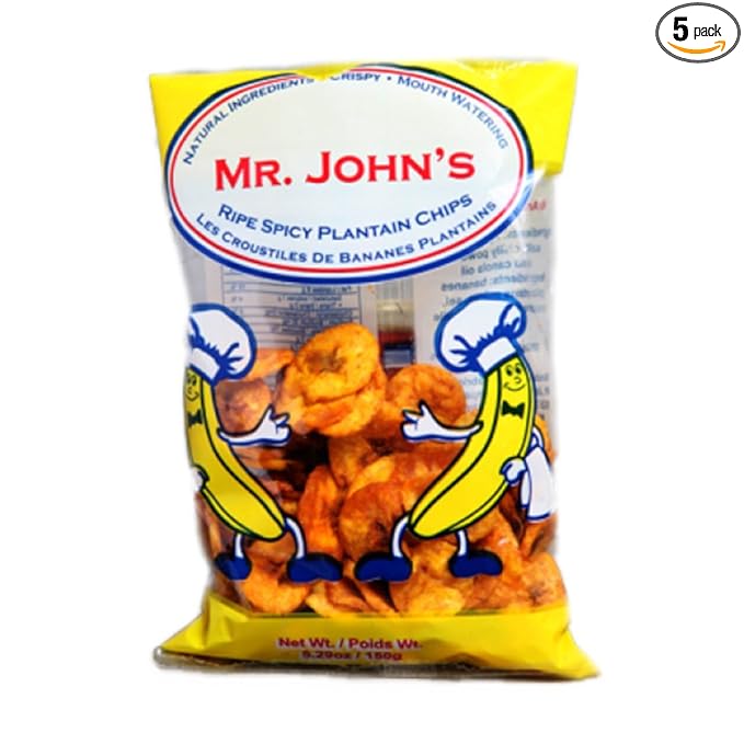Mr John's Ripe Spicy Plantain Chips