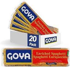 Goya Enriched Spaghetti 16 Oz ( 1Lb), 454g