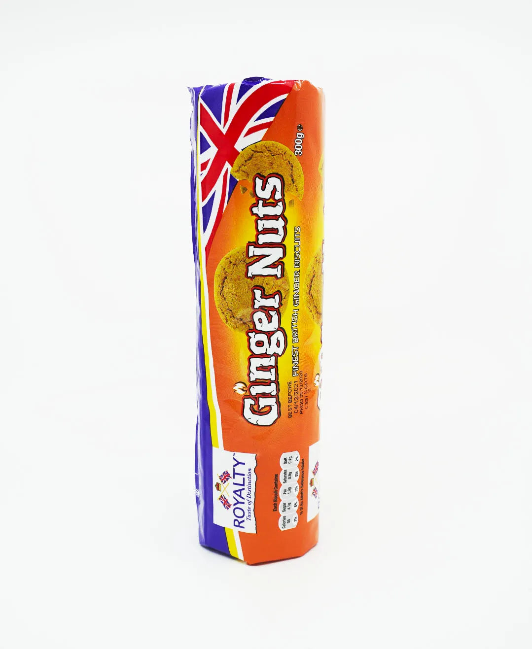 Royalty Ginger Nuts - British Ginger Biscuits (300g)