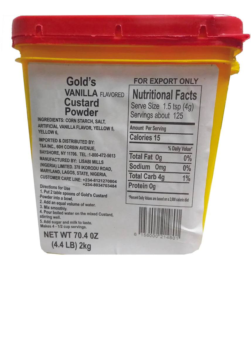 Gold's Vanilla Custard Powder