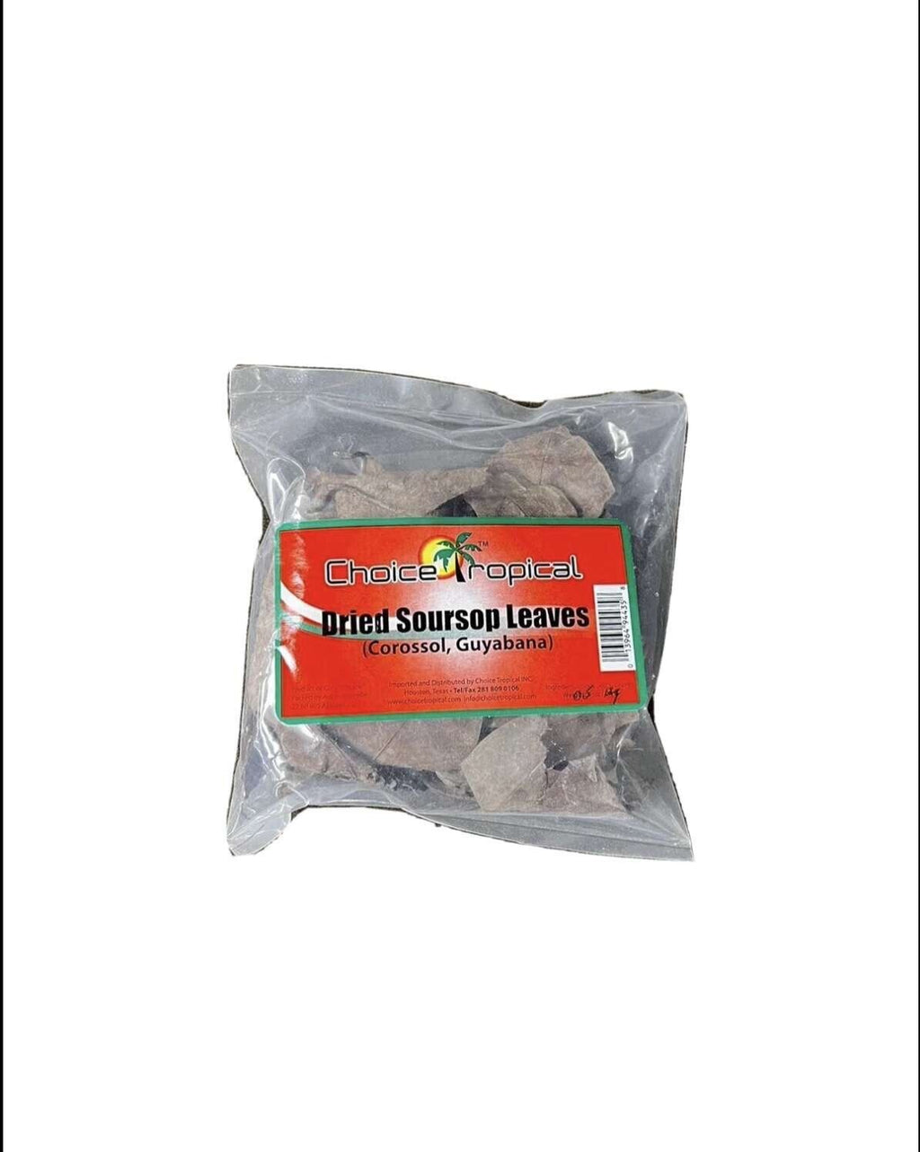 Choice Tropical Dried Soursop Leaves (Corossol, Guyana) 0.5oz